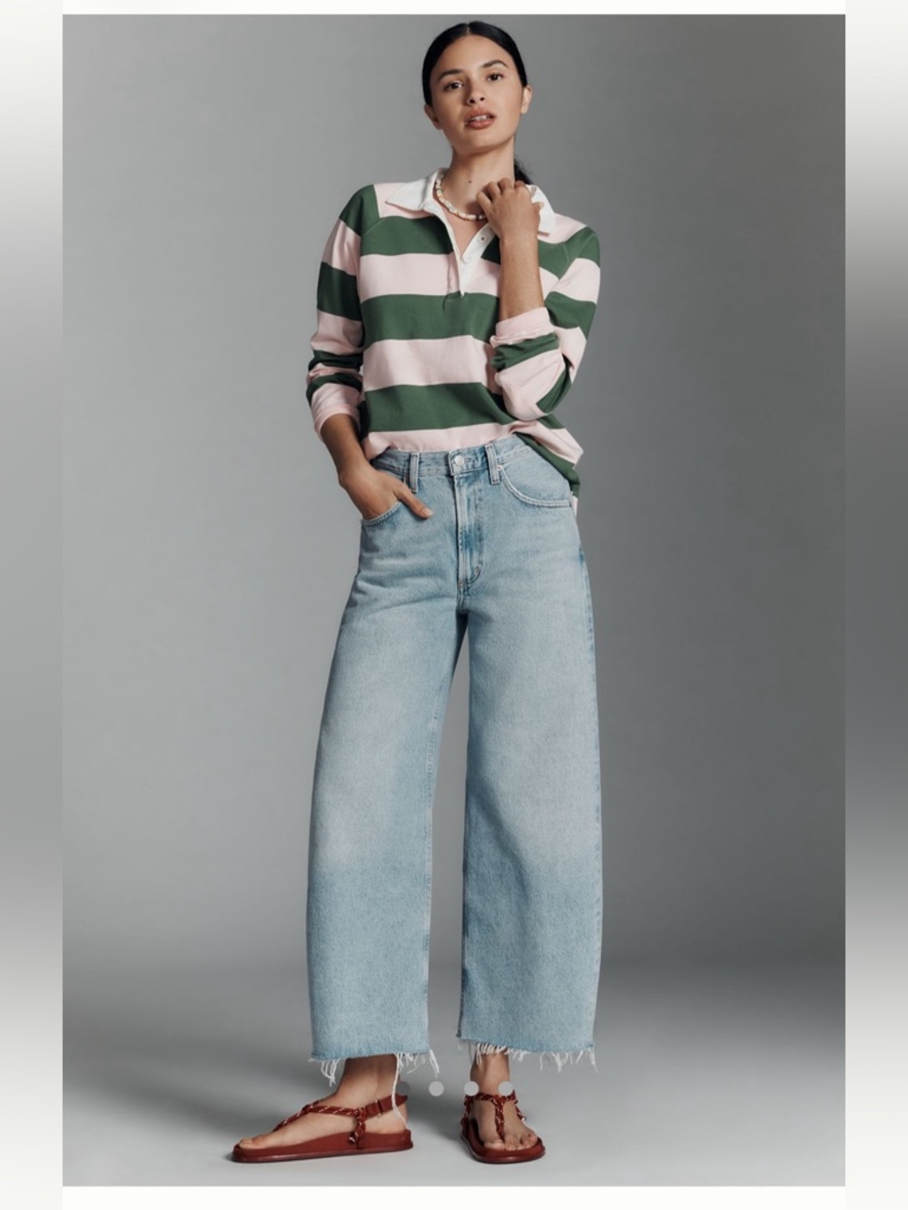 AGOLDE Low Curve Fray in Color Force Size 25 NWT